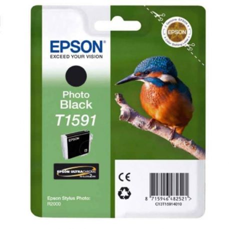 Cartouche Epson T1591 Noire Photo 17ML