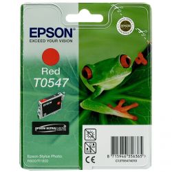 Cartouche Epson T0547 Stylus R1800 Rouge 400 Pages