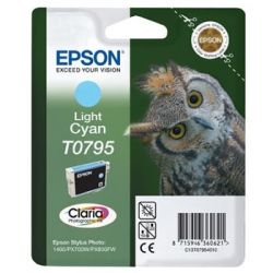 Cartouche Epson T0795 Stylus 1400 Cyan Claire 520 Pages