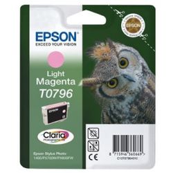 Cartouche Epson T0796 Stylus 1400 Magenta Claire 975 Pages