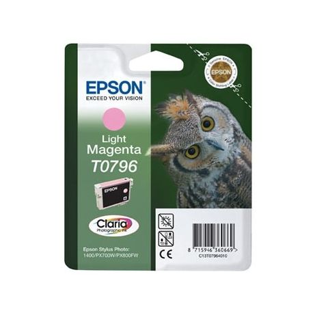 Cartouche Epson T0796 Stylus 1400 Magenta Claire 975 Pages