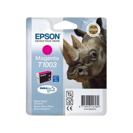 Cartouche Epson T1003 Magenta 11ML Cartouche Epson T1003 Magenta 11ML