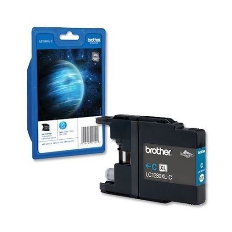 Cartouche Brother LC-1280 XL Cyan 2400 Pages Cartouche Brother LC-1280 XL Cyan 2400 Pages