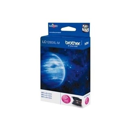 Cartouche Brother LC1280 XL Magenta 1200 Pages Cartouche Brother LC1280 XL Magenta 1200 Pages