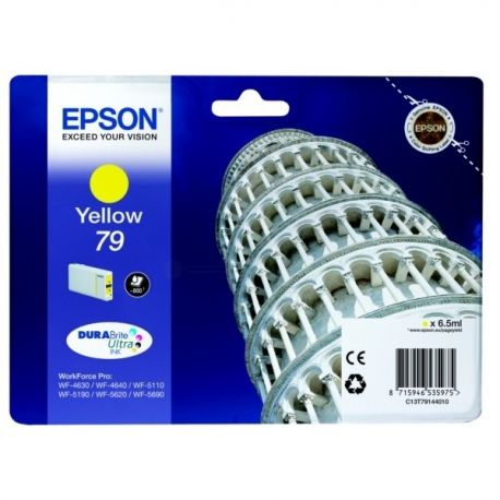 Cartouche Epson 79 Jaune 6ML Cartouche Epson 79 Jaune 6ML
