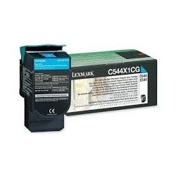 Toner Lexmark C544X1CG Cyan 4000 Pages