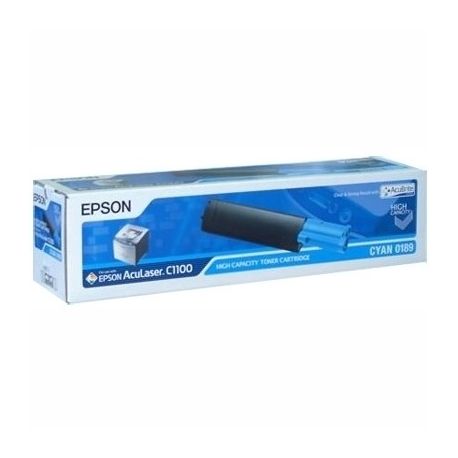 Toner Epson C13S050189 Pour C1100 Cyan 4000 Pages