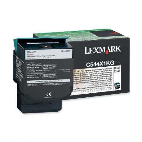 Toner Lexmark C544X1KG Noir 6000 Pages Toner Lexmark C544X1KG Noir 6000 Pages