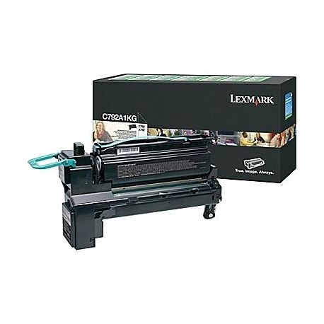 Toner Lexmark C792A1KG Noir 6000 Pages Toner Lexmark C792A1KG Noir 6000 Pages