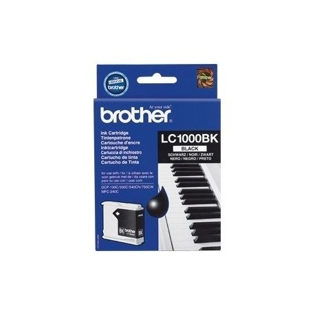 Cartouche Brother LC-1000 Noire 500 Pages Cartouche Brother LC-1000 Noire 500 Pages