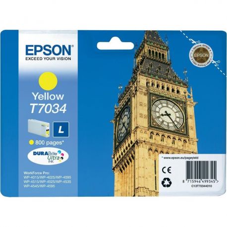 Cartouche Epson T7034 Jaune 9ML