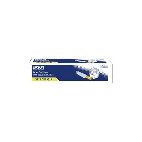 Toner Epson C13S050317/CX21 Jaune 5000 Pages Toner Epson C13S050317/CX21 Jaune 5000 Pages