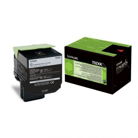 Toner Lexmark 70C2XK0 Noir 8000 Pages Toner Lexmark 70C2XK0 Noir 8000 Pages