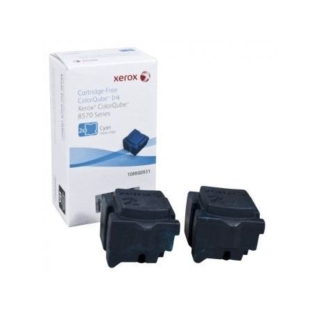 Bâtonnets Xerox 108R00931 - Pack de 2 - Cyan 4400 Pages Bâtonnets Xerox 108R00931 - Pack de 2 - Cyan 4400 Pages