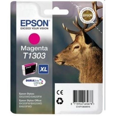 Cartouche Epson T1303 XL Magenta 600 Pages Cartouche Epson T1303 XL Magenta 600 Pages