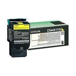 Toner Lexmark C544X1YG Jaune 4000 Pages