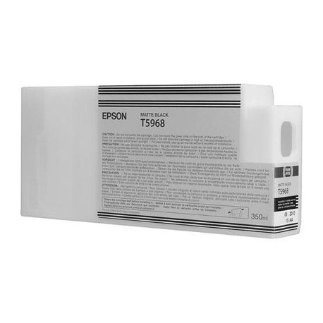 Cartouche Epson T5968 Noire Mate 350ML Cartouche Epson T5968 Noire Mate 350ML