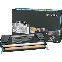 Toner Lexmark C736H1KG Noir 12000 Pages