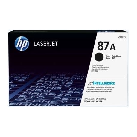 Toner Hp N°87A Noir 9000 Pages