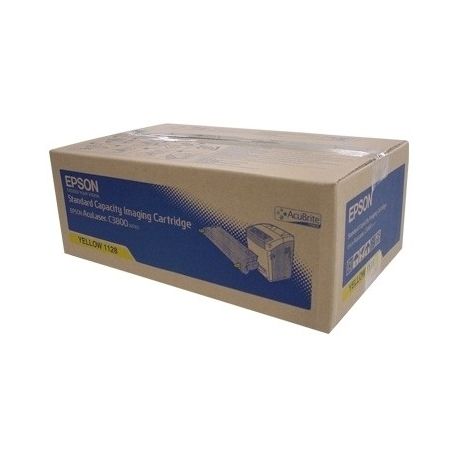 Toner Epson C13S051128 Pour C3800 Jaune 5000 Pages Toner Epson C13S051128 Pour C3800 Jaune 5000 Pages