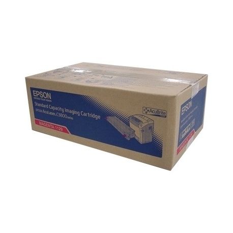 Toner Epson C13S051129 Pour C3800 Magenta 5000 Pages Toner Epson C13S051129 Pour C3800 Magenta 5000 Pages