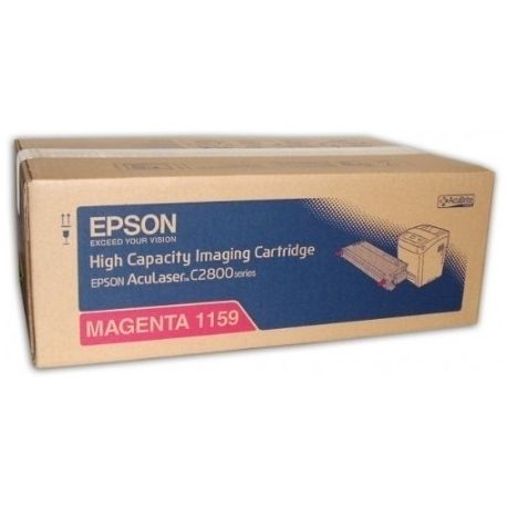 Toner Epson C13S051159 Pour C2800 Magenta 6000 Pages Toner Epson C13S051159 Pour C2800 Magenta 6000 Pages