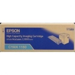 Toner Epson C13S051160 Pour C2800 Cyan 6000 Pages