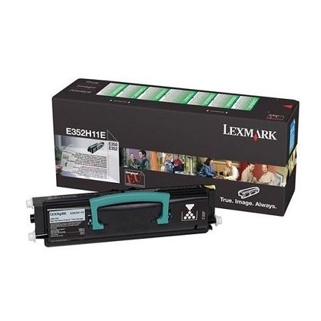 Toner Lexmark E352H11E Noir 9000 Pages