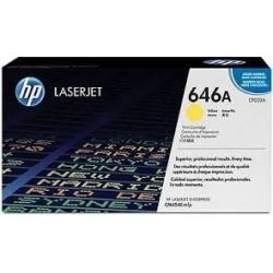 Toner Hp N°646A Jaune 12500 Pages