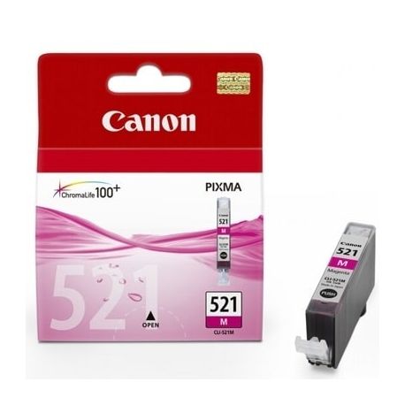 Cartouche Canon CLI-521 Magenta 9ML Cartouche Canon CLI-521 Magenta 9ML