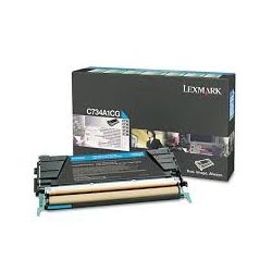 Toner Lexmark C734A1CG Cyan 6000 Pages