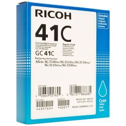 Cartouche Ricoh GC-41C Cyan 2200 Pages