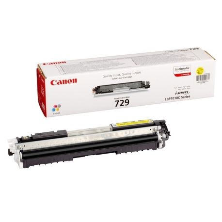 Toner Canon CRG-729 Jaune 1000 Pages