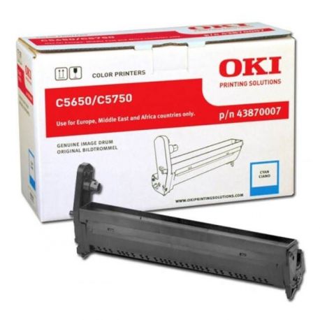 Tambour Oki C5650 Cyan 20000 Pages Tambour Oki C5650 Cyan 20000 Pages