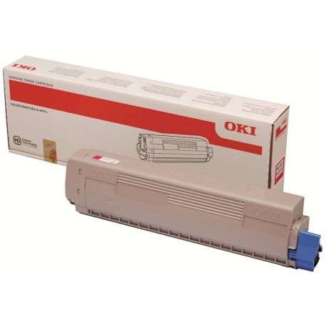 Toner Oki MC853 Magenta 7300 Pages Toner Oki MC853 Magenta 7300 Pages