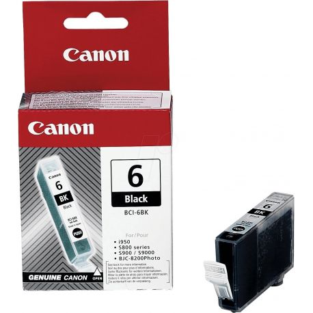 Cartouche Canon BCI-6 Noire 13ML Cartouche Canon BCI-6 Noire 13ML