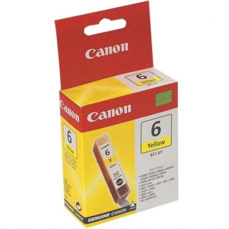 Cartouche Canon BCI-6 Jaune 13ML Cartouche Canon BCI-6 Jaune 13ML