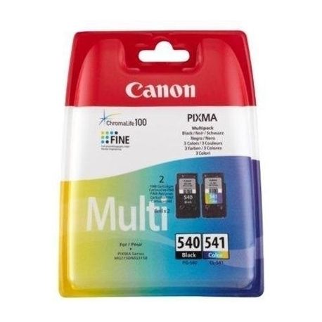 Cartouche Canon PG-540 et CL-541 Noire et Couleurs 8ML Cartouche Canon PG-540 et CL-541 Noire et Couleurs 8ML