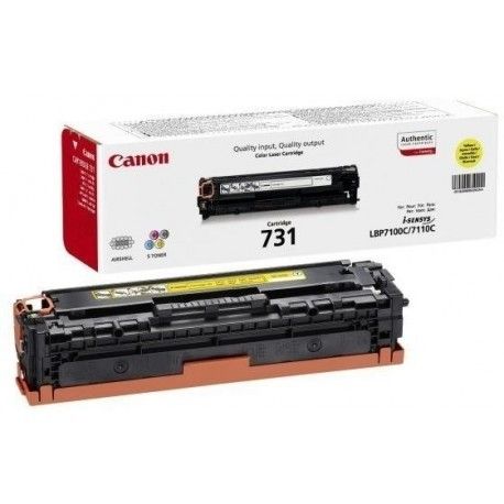 Toner Canon EP-731 Jaune 1500 Pages Toner Canon EP-731 Jaune 1500 Pages
