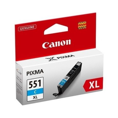 Cartouche Canon CLI-551 XL Cyan 11ML Cartouche Canon CLI-551 XL Cyan 11ML