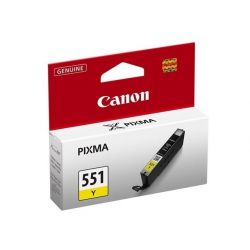 Cartouche Canon CLI-551 Jaune 7ML