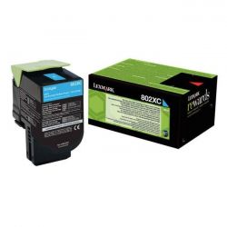 Toner Lexmark 80C2XC0 Pour CX510 Cyan 4000 Pages