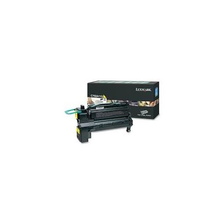 Toner Lexmark C792A1YG Jaune 6000 Pages