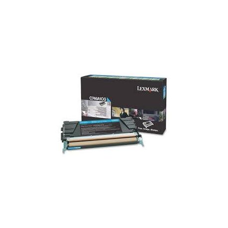 Toner Lexmark C746A1CG Cyan 7000 Pages