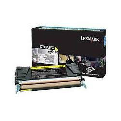 Toner Lexmark C746A1YG Jaune 7000 Pages