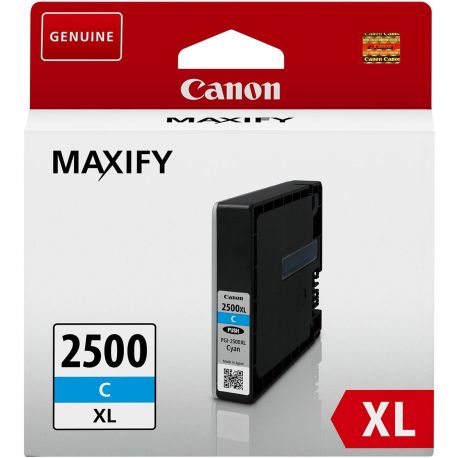 Cartouche Canon PGI-2500 XL Cyan 19ML Cartouche Canon PGI-2500 XL Cyan 19ML