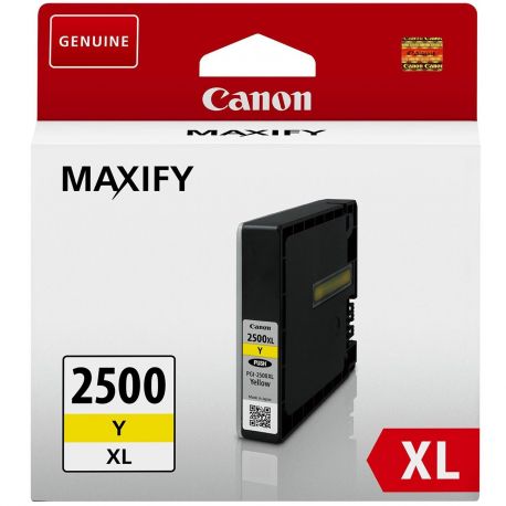 Cartouche Canon PGI-2500 XL Jaune 19ML Cartouche Canon PGI-2500 XL Jaune 19ML