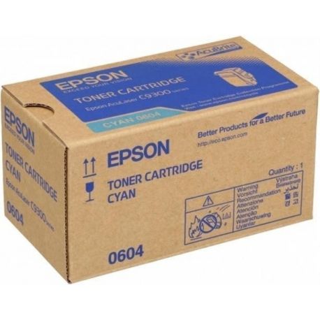 Toner Epson C13S050604 Pour C9300 Cyan 7500 Pages Toner Epson C13S050604 Pour C9300 Cyan 7500 Pages