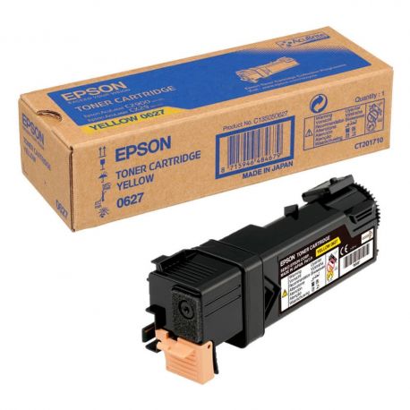 Toner Epson C13S050627 Pour C2900 Jaune 2500 Pages