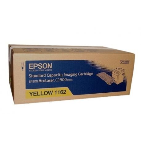 Toner Epson C13S051162 Pour C2800 Jaune 2000 Pages Toner Epson C13S051162 Pour C2800 Jaune 2000 Pages